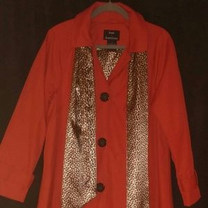 Red Dennis Basso Jacket